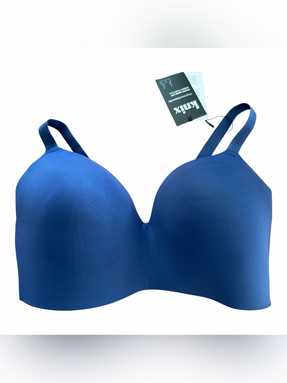 NWT knix Wing Woman Contour Bra in Midnight Women's Size 34F
